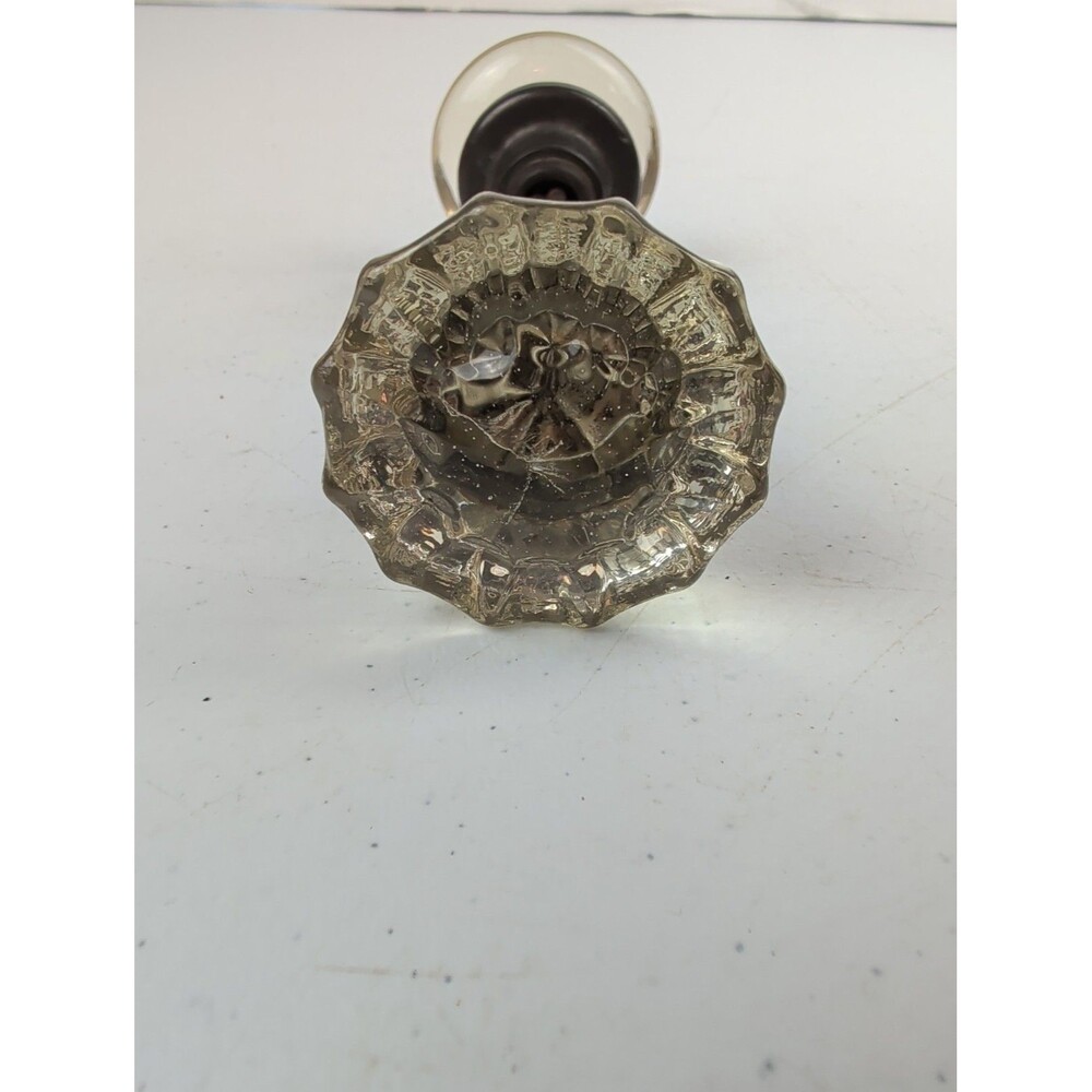 Antique 12 Point Glass Doorknob